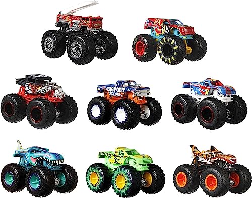Hot Wheels Monster Truck (Assorted Multi Color, Plastic Truck)