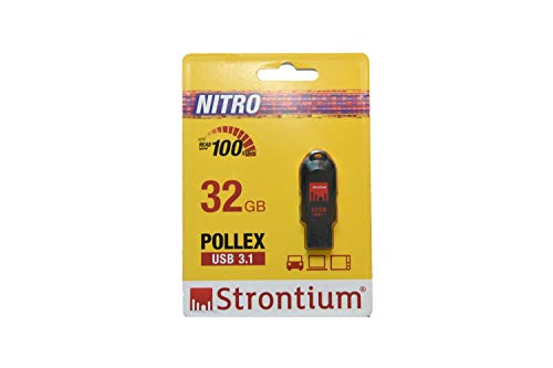 Strontium 32gb Pollex USB 3.1, Black