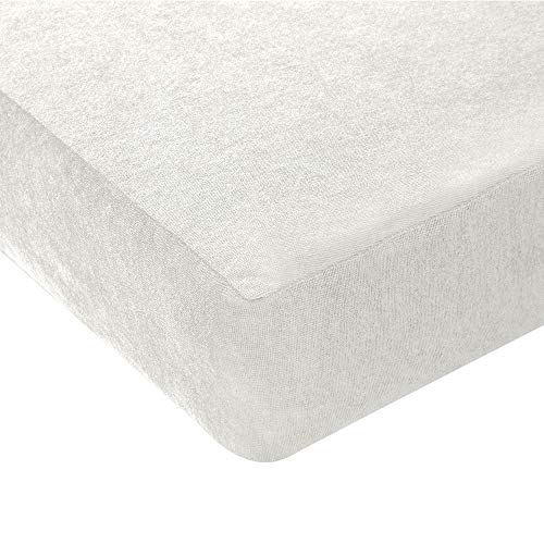 Story@Home Waterproof and Dustproof Terry Cotton Mattress Protector – 78 X 36 Inches, Single Size, White