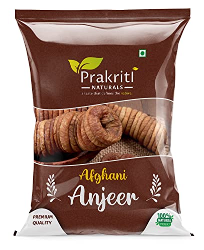 Prakriti Naturals Afghani Anjeer Figs – (Dried Figs) (500)