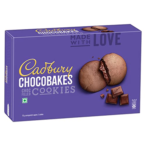 Cadbury Chocobakes ChocFilled Cookies, 300 g