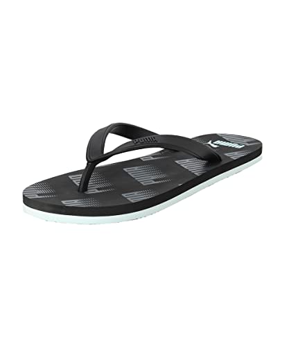 Puma Unisex Ripper V3 Flip Flop, Black-Quarry-Deep Apricot, 8 For Unisex-Adult
