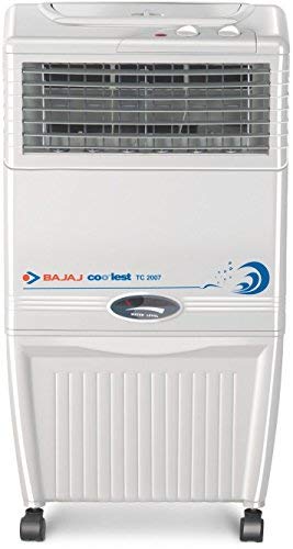 Bajaj TC2007 37-Litre Tower Air Cooler (White)- for Medium Room