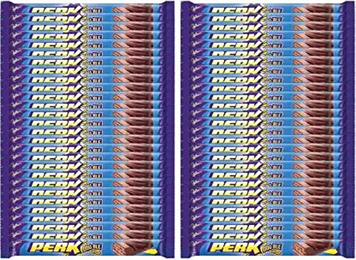 Cadbury Perk Double Chocolate, 26g- Pack of 56 Bars (56 x 26 g)
