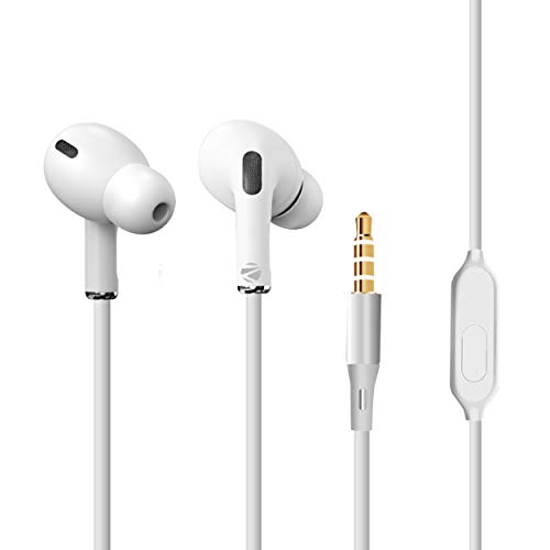 ZEBRONICS Zeb-Tulip Wired in Ear Earphone with Mic (White)