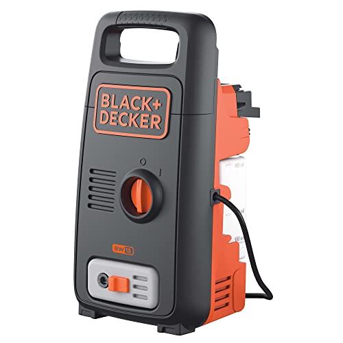 BLACK+DECKER BW13-IN 1300Watt 100 Bar, 390 L/hr Pressure Washer for Car wash and Home use
