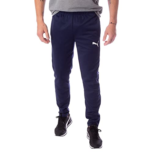 Puma Men Regular Fit Polyester Track Pants (58673106_Blue_S)