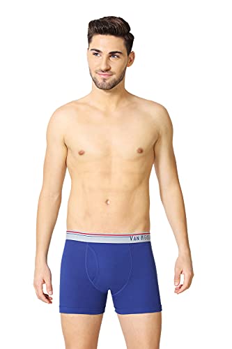 Van Heusen Men’s Cotton Briefs (Pack of 2) (IHKEBX1CMB110032_S_Blue_S)