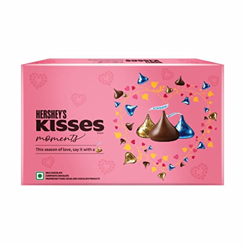 Hershey’s Kisses Everyday Moments Gift Pack 103.2g (Pink/Golden)