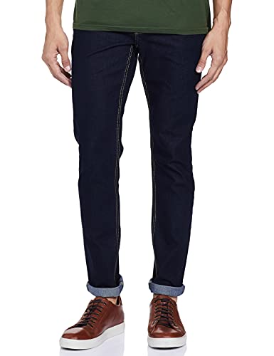 NEWPORT Men’s Skinny Jeans (NPMEPDN20031B21_Blue Rinse_30)