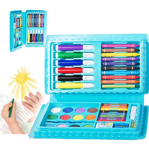 Toy Imagine 42 Pcs Color Set For Kids Color Pencil, Crayons, Water Color, Sketch Pens