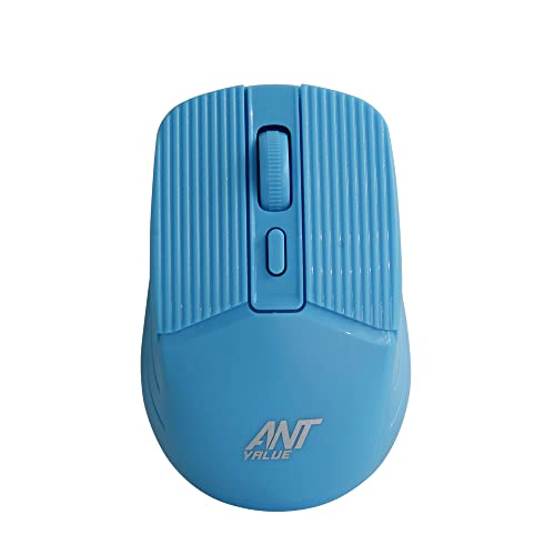 Ant Value FKAPU04 1000 DPI Wireless Mouse – Blue