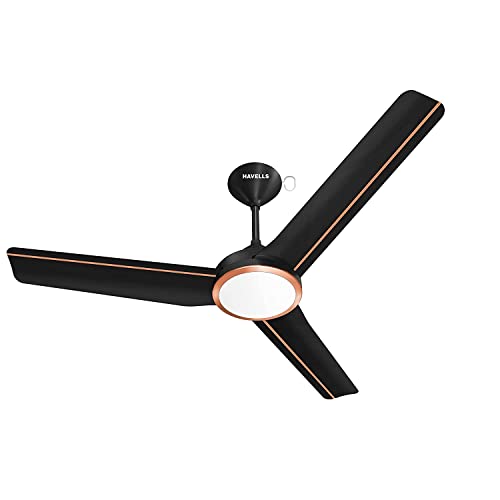 Havells Trinity Underlight 1200mm 1 Star Energy Saving Ceiling Fan (Dusk LT Copper, Pack of 1)