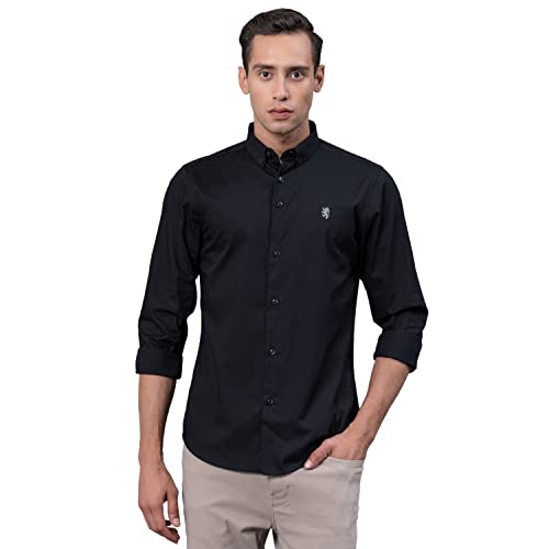 Red Tape Cotton Shirt for Men | Comfortable Casual Shirt for Men_RFS0241-XL Black