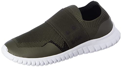 Lee Cooper Men’s Athleisure/Running Shoes- LC4165L_Olive_6UK