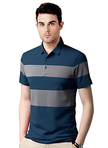 EYEBOGLER Mens Cotton Regular Fit T-Shirt Grey