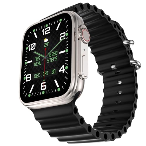 Fire-Boltt Gladiator Pro 1.78″ AMOLED Always On Display, 500 NITS Brightness, 123 Sports Modes, Bluetooth Calling, 360° Health Monitoring, Voice Assistant (Gold Black)