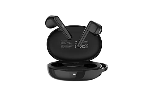 Tecno Buds 2 (Black)| Deep Bass with 13mm Larger Drivers | Up to 18 Hours of Playtime | IPX4 Sweat, Water and Dust Resistant | Environmental Noise Cancellation | BT 5.0