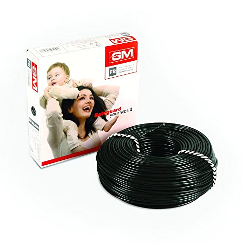 GM Flame Retardant Wire – 1.5 Sq mm (180m, Black)