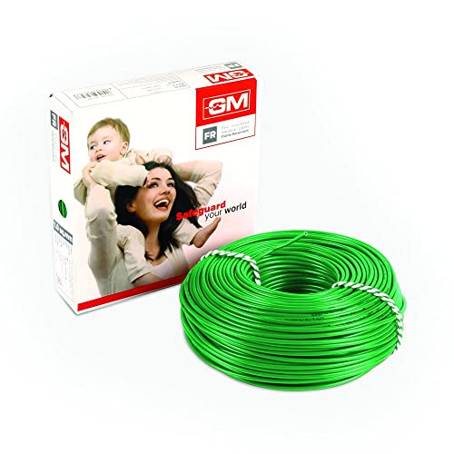 GM Flame Retardant Wire – 1 Sq mm (180m, Green)
