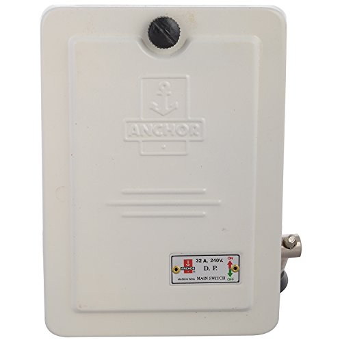 Havells DHMGCDPF006 PVC Plastic 6A MCB DP C Curve (White)