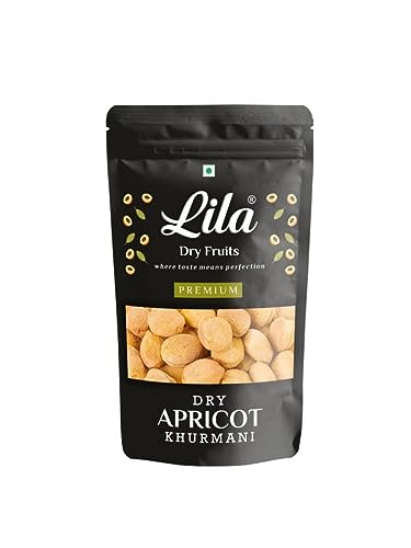 LILA DRY FRUITS Dried Premium Afghani Apricots | Vegan, Sun Dried Apricots | Gluten Free & Sodium Free | Add in your Healthy Recipes | Dry Fruit (1)