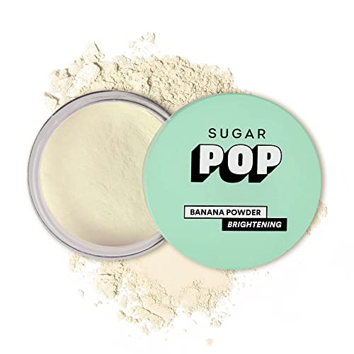 SUGAR POP Banana Powder – Tinted Loose Powder with Brightening Effect | Sets Makeup | Controls Shine | For all Skin Tones | 10 g