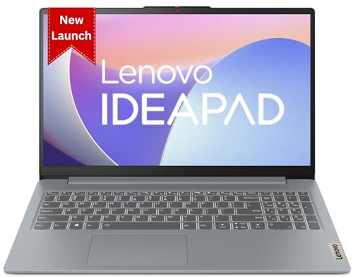 Lenovo IdeaPad Slim 3 Ryzen 3 7320U 15.6″ (39.6cm) FHD Laptop (8GB/512GB SSD/Win 11/Office 2021/1 Year Warranty/Alexa Built-in/3 Month Game Pass/Arctic Grey/1.62Kg), 82XQ008DIN