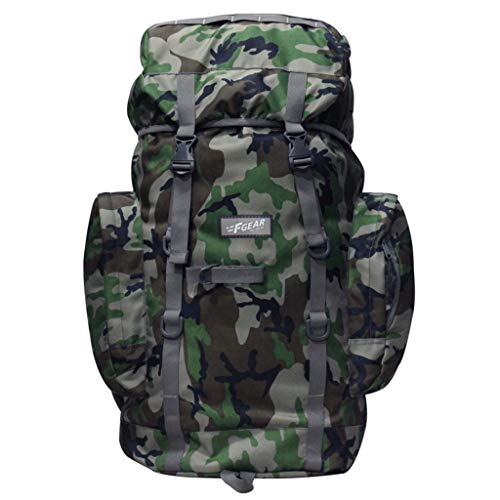 F Gear Platoon 46 Ltrs Rucksack (Woodland)