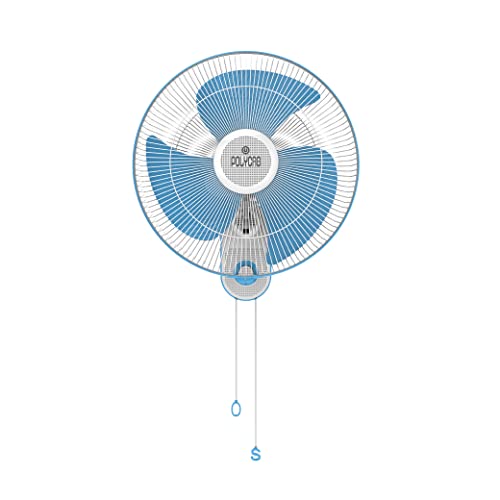 Polycab Aery 400 MM Wall Fan (Turquish Blue)