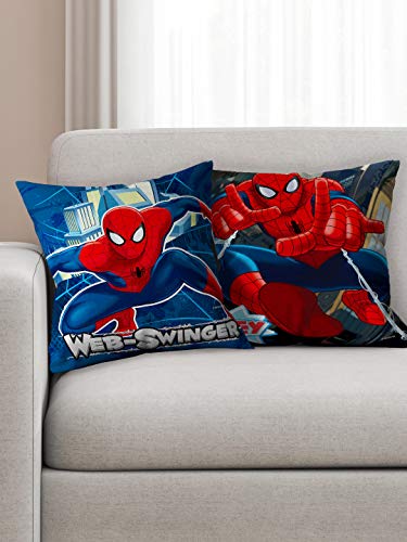 Athom Living Marvel Kids Filled Cushion, Pack of 2, Multicolour