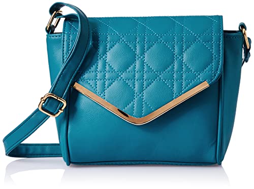 Nelle Harper PU Leather Latest Fashion Handbags for Women’s (Aqua)