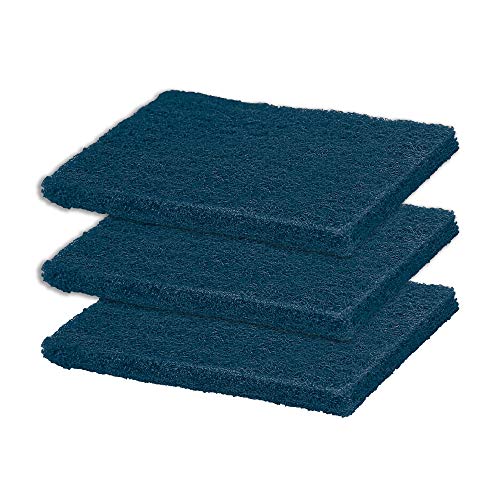 Spotzero by Milton Plastic Antibacteria Power Scrub, Pack of 3, Blue