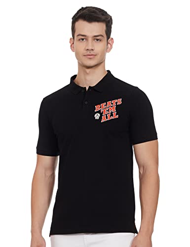 Lee Men’s Graphic Print Slim Fit T-Shirt (8905409228166_Black S)