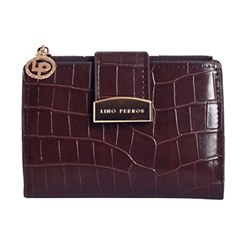 Lino Perros Red Mini Wallet (Brown)