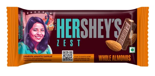 Hershey’S Whole Almonds Bar | A Crunchy Chocolaty Treat 100g