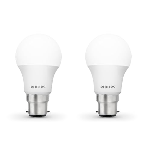 PHILIPS Ace Saver 10W B22 LED Bulb,900lm, Cool Day Light, Pack of 2