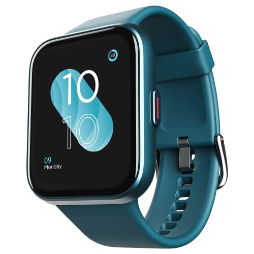 boAt Xtend Talk Smart Watch with Advanced Dedicated Bluetooth Calling Chip, Built-in Alexa, 1.69″ HD Display, Premium Design, vO2 Max,HR&SpO2 Monitor&Ambient Sound Detection(Teal Green)