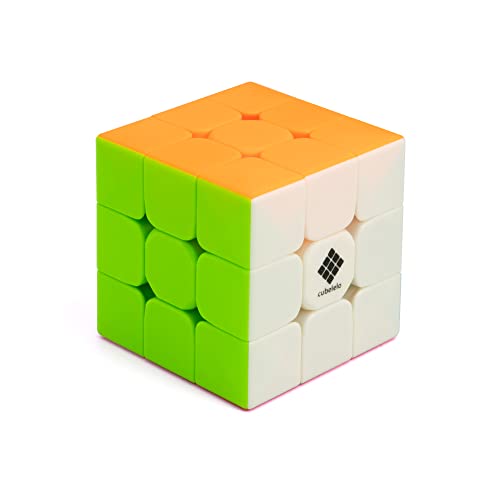Cubelelo Drift Warrior 3×3 Stickerless Cube | Beginner Speedcube for Kids & Adults | Magic Speedy Stress Buster Brainstorming Puzzle (Multicolor)