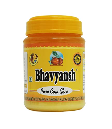BHAVYANSH Pure Cow Ghee (1000 ml) – Pure Cow Ghee for Better Digestion and Immunity