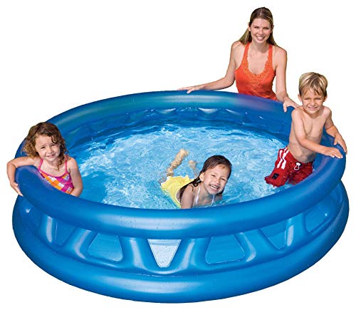 Intex Ajmeri Soft PVC Pool for Kids, 6 Feet (Blue)