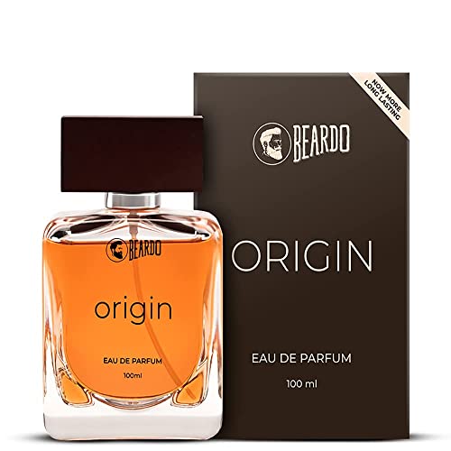 Beardo Perfume For Men – ORIGIN, 100 ml | EAU DE PARFUM Men| Strong Long Lasting Mens Perfume | Aqua and Musky Notes | Ideal Gift For Men