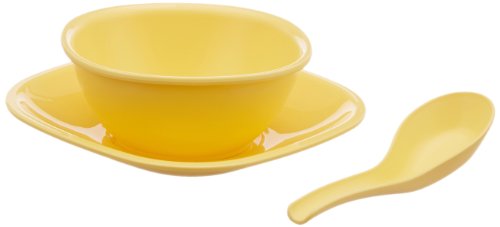 Signoraware Soup Set, 18-Pieces, Lemon Yellow