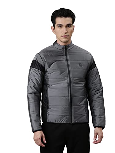 Proline Men’s A-Line Coat (PV22757LDE_Grey_L)