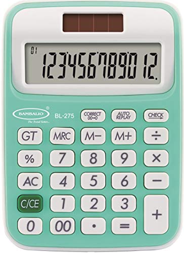 Bambalio12 Digits BL-275 with 3 Years Warranty Electronic Calculator (Green)