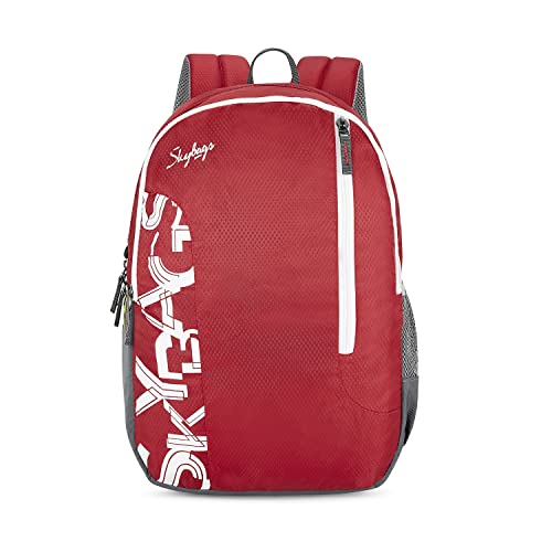 Skybags Brat 22L Red Polyester Casual Backpack