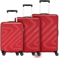 Kamiliant by American Tourister KAM KIZA SP 3PCSET -RUBY RD Cabin & Check-in Set – 32 inch