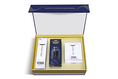 Park Avenue Eau De Perfume Liquid Premium Gift Kit For Men, 270ml (Pack Of 3) Ideal Valentines Day Gift (Fresh)