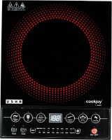USHA CJ1600WPC Induction Cooktop(Black, Push Button)