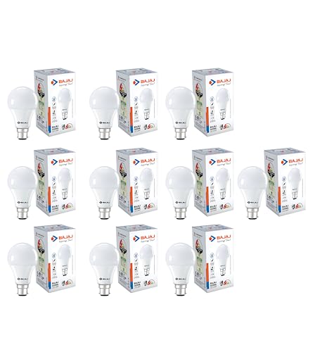 Bajaj Ivora HB LED LAMP 9W CDL B22 (Pack of 10)